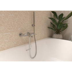 Vanová baterie SAT Aurum bez sprchového setu 150 mm chrom SATBAUR222CR