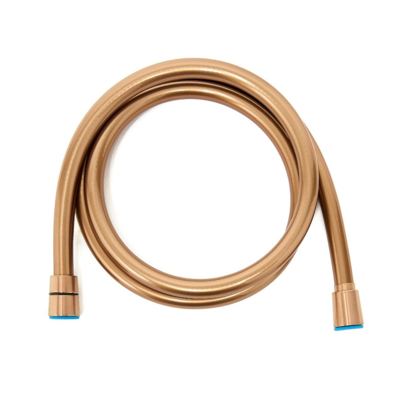 Sprchová hadice SAT Aurum se zámkem proti přetočení broušený rose gold SATBAURHPBRG