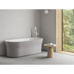 Volně stojící vana Ravak Ypsilon 180x80 cm akrylát levá i pravá Smoke Grey XC00100078