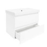 Koupelnová skříňka s umyvadlem SAT B-Way 79x50x45 cm bílá lesk BWAY280WU1BI