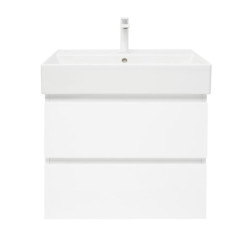 Koupelnová skříňka s umyvadlem SAT B-Way 59x50x45 cm bílá lesklá BWAY260WU2BBI