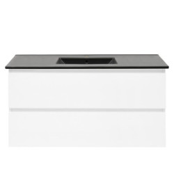 Koupelnová skříňka s umyvadlem SAT B-Way 99x50x45 cm bílá lesk BWAY2100WU4B