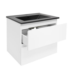 Koupelnová skříňka s umyvadlem SAT B-Way 59x50x45 cm bílá lesk BWAY260WU4B