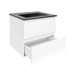 Koupelnová skříňka s umyvadlem SAT B-Way 59x50x45 cm bílá lesk BWAY260WU4B