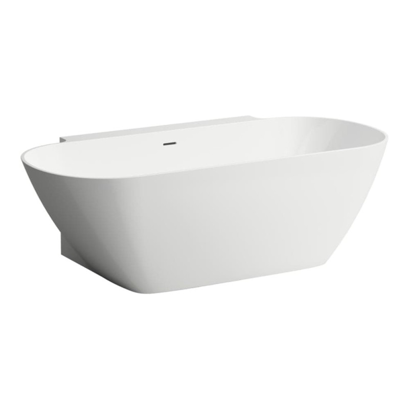 Oválná vana Laufen Lua 170x85,5 cm litý mramor H2200870000001