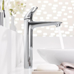 Vysoká umyvadlová baterie GROHE Eurostyle New bez výpusti chrom 23570003