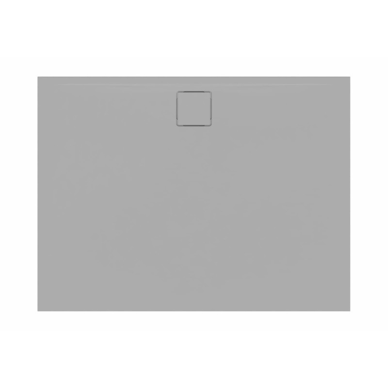 Sprchová vanička obdélníková SAT Vision 100x90 cm litý mramor šedá SATSVVI10090S