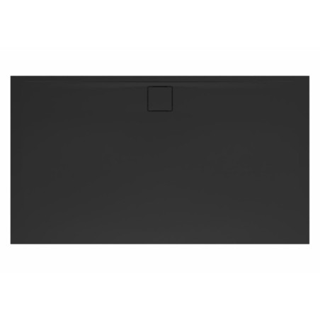 Sprchová vanička obdélníková SAT Vision 140x80 cm litý mramor černá SATSVVI14080C