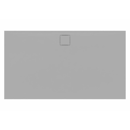Sprchová vanička obdélníková SAT Vision 140x90 cm litý mramor šedá SATSVVI14090S