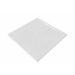 Sprchová vanička čtvercová SAT Vision 90x90 cm litý mramor SATSVVI90QB