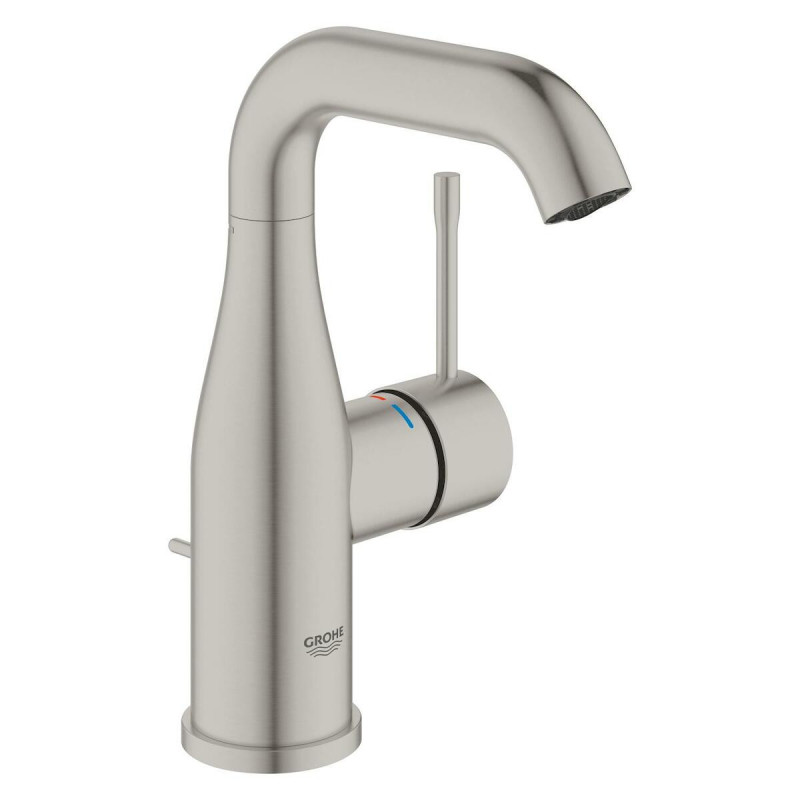 Umyvadlová baterie GROHE Essence New s výpustí supersteel 23462DC1