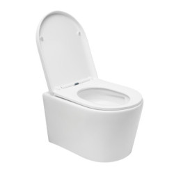 Wc s prkénkem softclose závěsné SAT Brevis zadní odpad SATBRE010RTORP