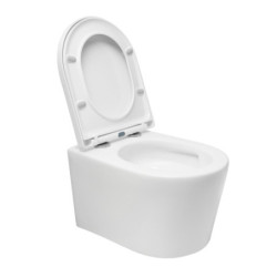 Wc s prkénkem softclose závěsné SAT Brevis zadní odpad SATBRE010RTORP