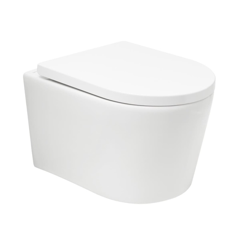 Wc s prkénkem softclose závěsné SAT Brevis zadní odpad SATBRE010RTORP