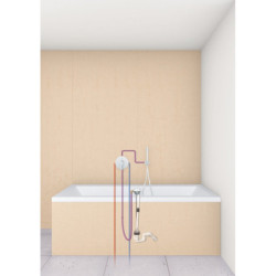 Sprchová hlavice GROHE Sena se zámkem proti přetočení chrom 28034000