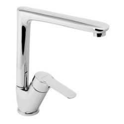 Dřezová baterie Novaservis Metalia 54 s otočným ramínkem chrom 54014,0
