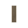 Koupelnová skříňka vysoká SAT Delano 34x125x36 cm dub mat DELANOV35DC