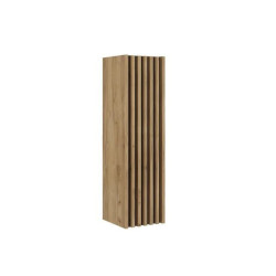 Koupelnová skříňka vysoká SAT Delano 34x125x36 cm dub mat DELANOV35DC