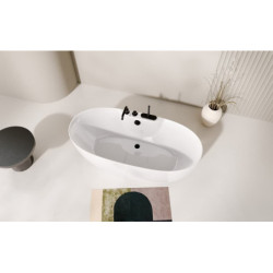 Volně stojící vana Polysan RANA 170x80 cm akrylát levá i pravá orientace 68638