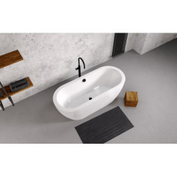 Volně stojící vana Polysan SAMIRA 173x78 cm akrylát levá i pravá orientace 68648