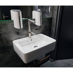 Umyvadlová baterie s osoušečem rukou Jet Dryer duo 2v1 lesklý chrom 8596220013934