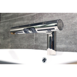 Umyvadlová baterie s osoušečem rukou Jet Dryer duo 2v1 lesklý chrom 8596220013941