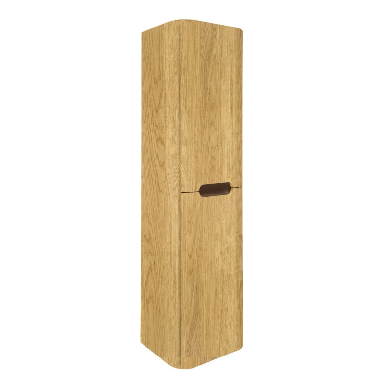 Koupelnová skříňka vysoká SAT Fusion 40x149x33 cm dub medový mat SATFUSIONV40DM