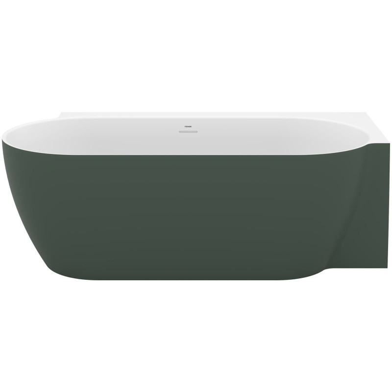 Volně stojící vana Ravak Freedom II TEC R 175x86 cm akrylát pravá grey green CC81200000