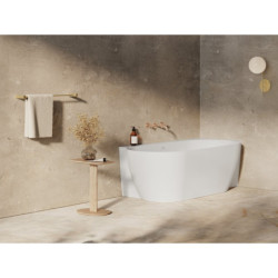 Volně stojící vana Ravak Freedom II TEC R 175x86 cm akrylát pravá bílá matná CC81800000