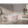Volně stojící vana Ravak Freedom II TEC R 175x86 cm akrylát pravá alabaster pink CC81600000