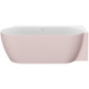 Volně stojící vana Ravak Freedom II TEC R 175x86 cm akrylát pravá alabaster pink CC81600000