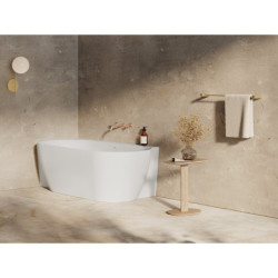 Volně stojící vana Ravak Freedom II TEC L 175x86 cm akrylát levá bílá matná CC91800000