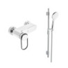 Sprchová baterie SAT Fusion se sprchovým setem 150 mm chrom SATBSFU268KPCSET