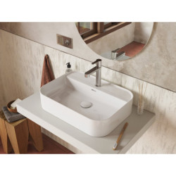 Výpust k umyvadlu Ravak Flat bílá kov X01919