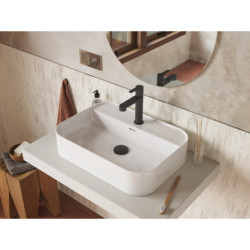 Výpust k umyvadlu Ravak Flat antracit kov X01921