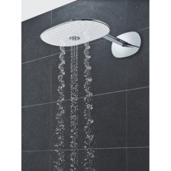 Hlavová sprcha GROHE Rainshower SmartControl včetně sprchového ramena Moon White, Yang White 26254LS0