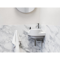 Umyvadlo Ravak Yard 28x28 cm bílá matná XJX0E228001