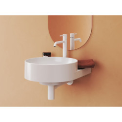 Umyvadlo Ravak Yard 40,5x50 cm bílá matná XJX0E240001