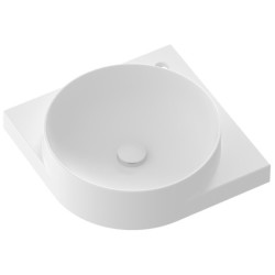 Umyvadlo Ravak Yard 45x45 cm bílá matná XJX0E245001