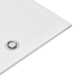 Vaničkový sifon designový MULTI 90 x 40/50mm chrom krytka E90KOCRD