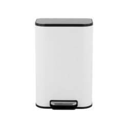 Odpadkový koš volně stojící SAT 12 l bílá mat SATDKOSO12B