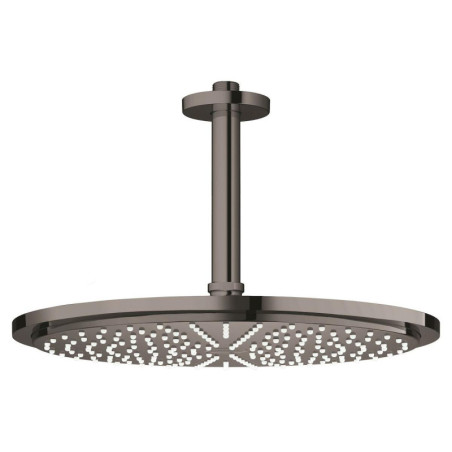 Hlavová sprcha GROHE Rainshower Cosmopolitan Metal včetně sprchového ramena Hard Graphite 26067A00