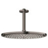 Hlavová sprcha GROHE Rainshower Cosmopolitan Metal včetně sprchového ramena Hard Graphite 26067A00