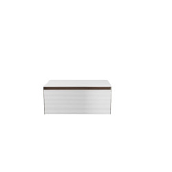 Koupelnová skříňka s krycí deskou Naturel Monza 79x30x45 cm ořech mat MONZA80WND