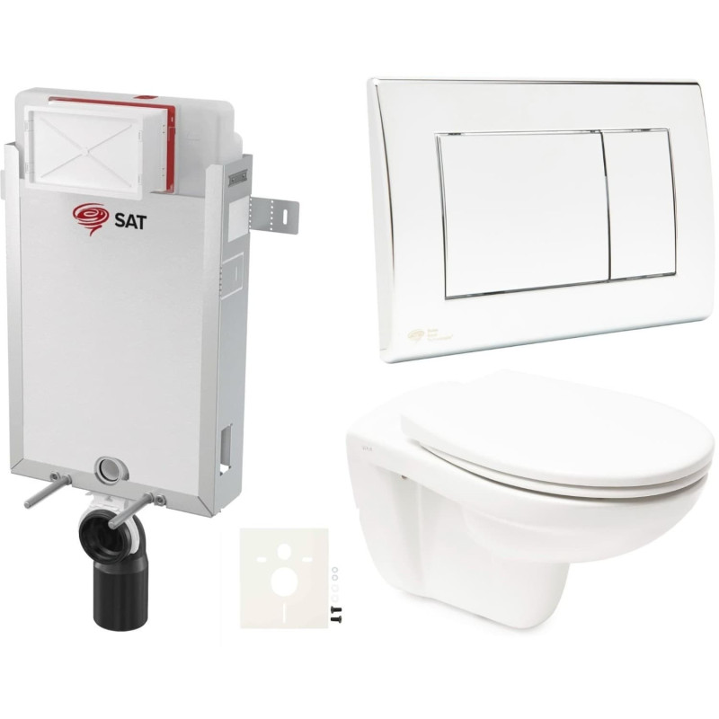 Závěsný wc set k zazdění Vitra Normus SIKOSZNOR21