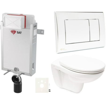 Závěsný wc set k zazdění Vitra Normus SIKOSZNOR21