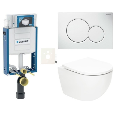 Závěsný wc set k zazdění SAT Fusion SIKOGZTORFUS01