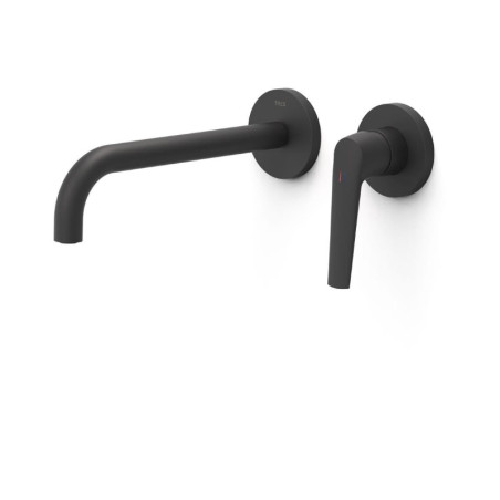 Umyvadlová baterie TRES Fuji bez podomítkového tělesa černá matná 28130022NM