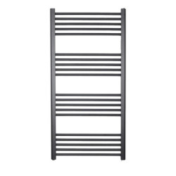 Radiátor kombinovaný SAT KD 120x45 cm černá matná SATRAKD4501200BL