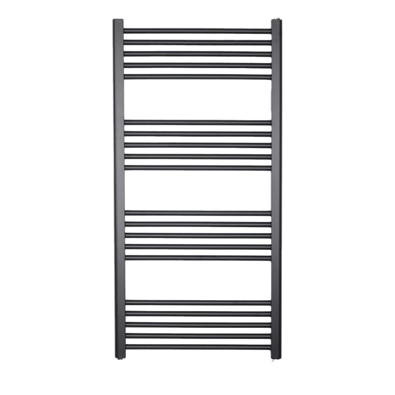 Radiátor kombinovaný SAT KD 120x60 cm černá matná SATRAKD6001200BL